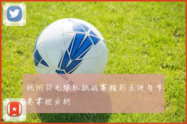 杭州羽毛球队挑战赛精彩点评与节奏掌控分析